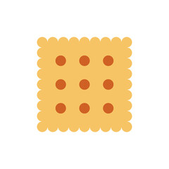 Biscuit , Bakery flat icon.