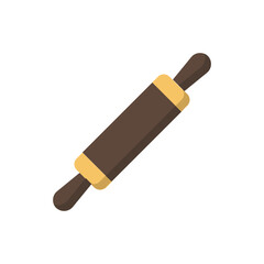 Rolling Pin , Bakery flat icon.