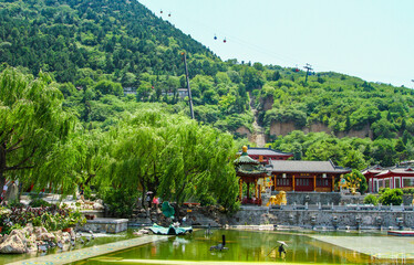 Hua Qing Palace on Lishan Mountain in Xi 'an, China
