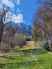 Wanderweg in den Bergen