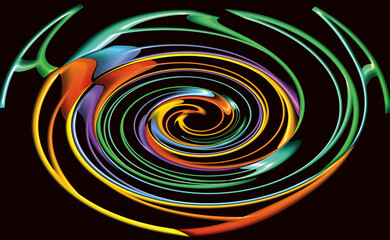 Abstract background color gradien	