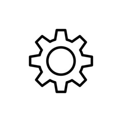 settings new icon simple vector