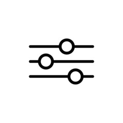 settings new icon simple vector