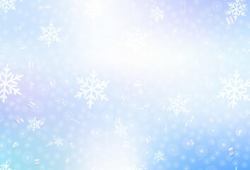 Light Pink, Blue vector template in carnival style.