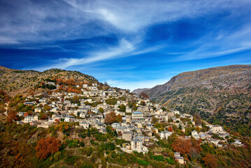 SYRRAKO VILLAGE, GREECE.
One of the most beautiful Greek mountainous villages, on Tzoumerka mountains, Ioannina, Epirus.