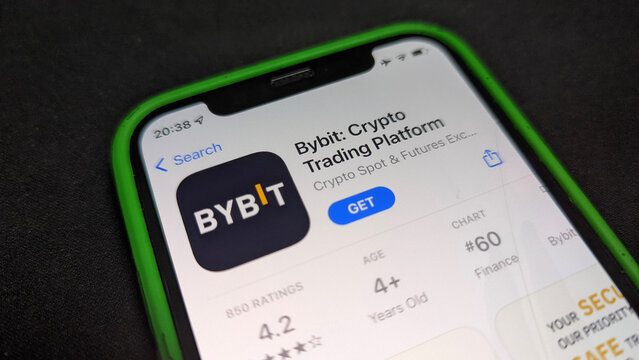 BYBIT crypto trading platform - iOS App Store / iPhone