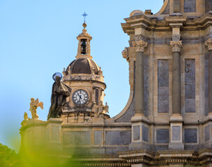 Particolare del duomo di Catania 