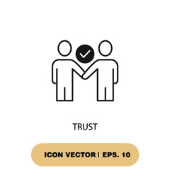 trust icons  symbol vector elements for infographic web