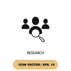 research icons  symbol vector elements for infographic web
