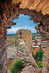 Inside the byzantine castle of Pythion, Municipality of Didymoteicho, Evros prefecture, Thraki (Thrace)