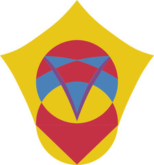 Super hero symbol. 