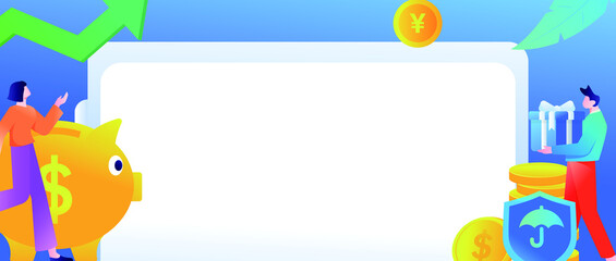 Announcement notice vector creative concept illustration
