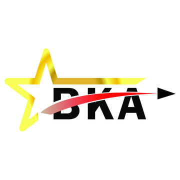 BKA letter logo design. BKA creative  letter logo. simple and modern letter logo. BKA alphabet letter logo for business. Creative corporate identity and lettering. vector modern logo. 
