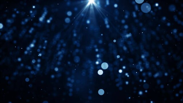 Particles blue event game trailer titles cinematic concert openers end credit background loop