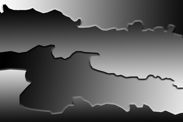 black and gray 3d illustration background