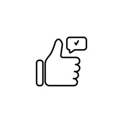 Feedback Icon, Appreciation icon vector eps 10