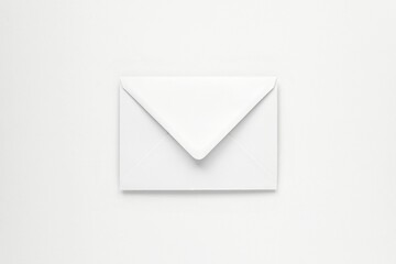 Blank envelope mockup for design presentation or text, white envelope mock up, write letters, send mail concept.