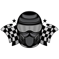 logo helmet drag racing team