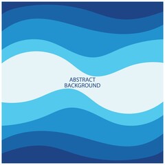 Abstract Water wave design background