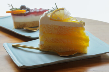 Delicious Homemade Honey Lemon Cake