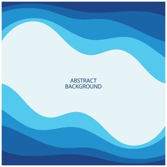 Abstract Water wave design background