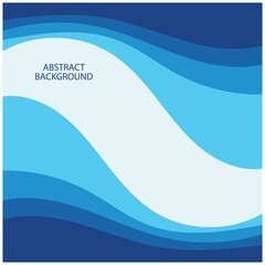 Abstract Water wave design background