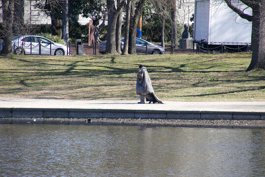 Homeless Man In Washinton, DC