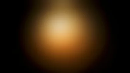 Fotobehang gradient soft blurred orange light bulb background  abstract for illustration © Nawawee