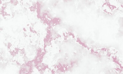 Abstract marble background in light colors with pink veins. Texture illustration