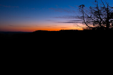 SantaFe National Forest Sunset.