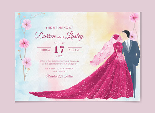 Entry #25 by artimates for Design Invitation Cover for Ring Ceremony |  Freelancer