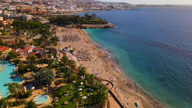 Playa del Duque in Tenerife, Spain