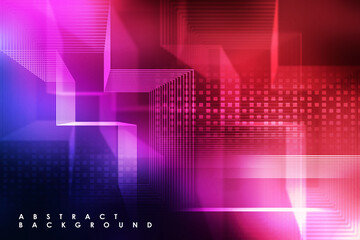 2d illustration abstract technology background concept
