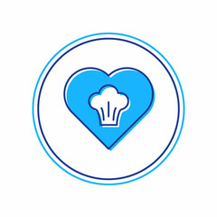 Filled outline Chef hat icon isolated on white background. Cooking symbol. Cooks hat. Vector