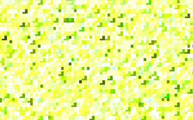 Light Green, Yellow vector background in polygonal style.
