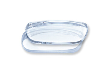 Polycarbonate vs High-Index Spectacle Lenses -6 Diopter