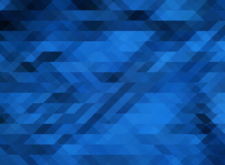 blue illustration mosaic template use as background. polygonal pattern. abstract geometric background. blue triangle gradient background for digital, luxury concept. creative design templates.