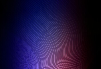 Dark Pink, Blue vector background with stright stripes.