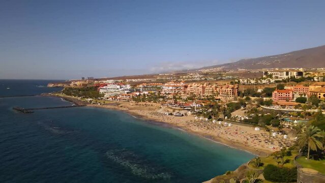 Playa del Duque in Tenerife, Spain
