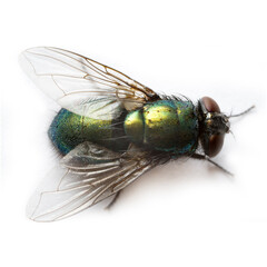 Latin name is Lucilia caesar - The ferocious and greedy fly that Homer wrote about in the Iliad....