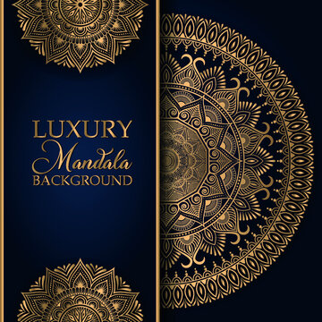 Islamic Luxury Mandala Background,  Mandala Seamless Pattern,  Mandala Coloring,  Mandala Logo,  Mandala Business Card,  Mandala Card, Mandala Wedding Card, India Frame Design Vactor