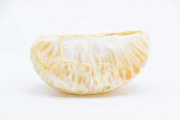 Thai pomelo fruit on white background