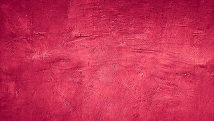 red abstract painted concrete wall texture background