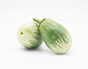 Eggplant isolated on white background