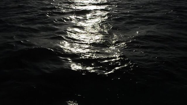Saiing out into the ocean