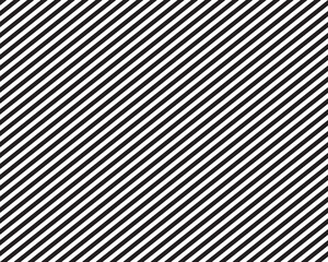 Black diagonal lines, seamless pattern on a white background