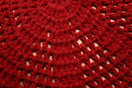 Red Wool Texture