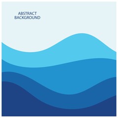 Obraz premium Abstract Water wave design background