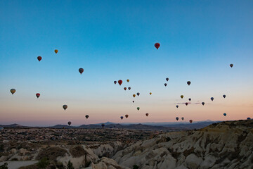 トルコカッパドキアの気球