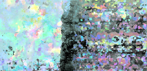 abstract background with splashes